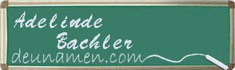 Adelinde Bachler Visitenkarte